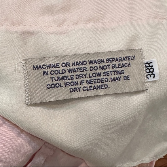 Charleston Khakis Men’s Pink Cotton Shorts Size 38R | Preppy Summer Classic - Picture 7 of 9